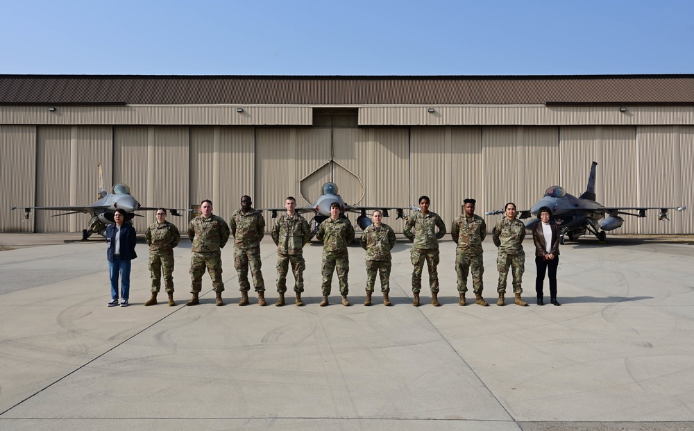 8th Fighter Wing Class of 2023 group photos