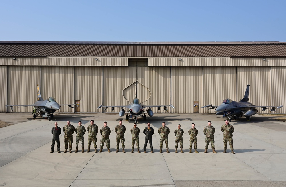 8th Fighter Wing Class of 2023 group photos