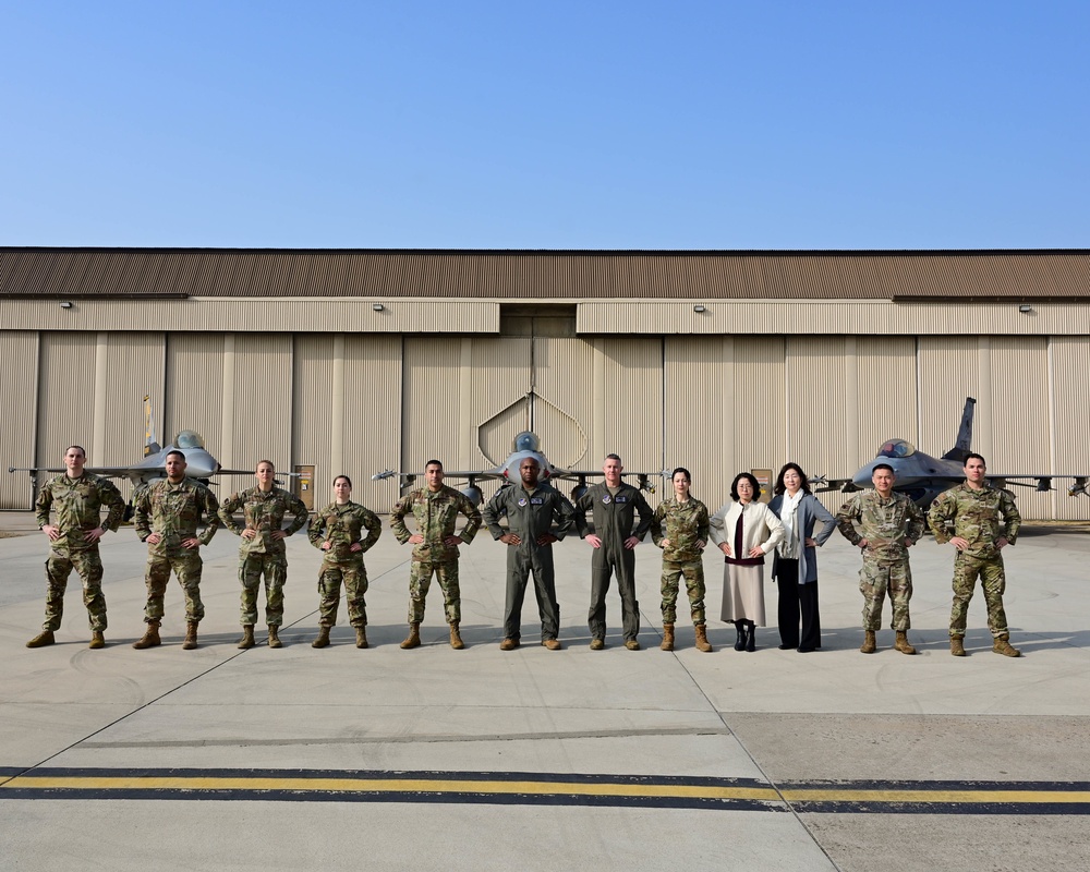 8th Fighter Wing Class of 2023 group photos