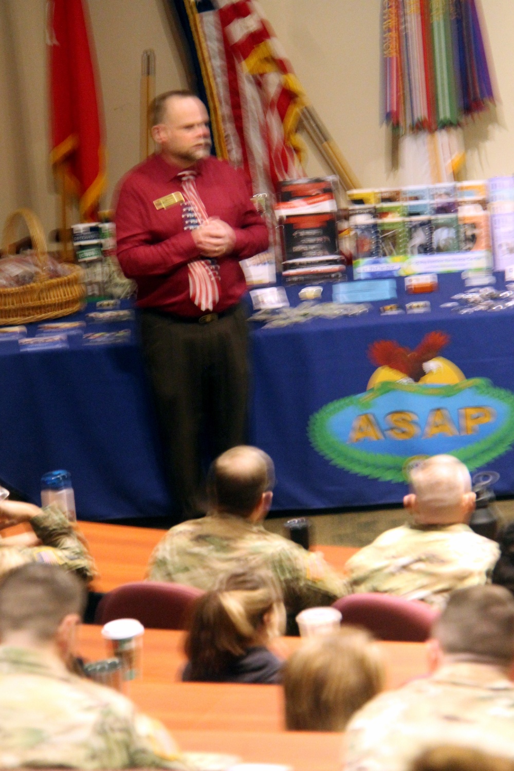 Fort McCoy suicide prevention program manager trains garrison workforce members