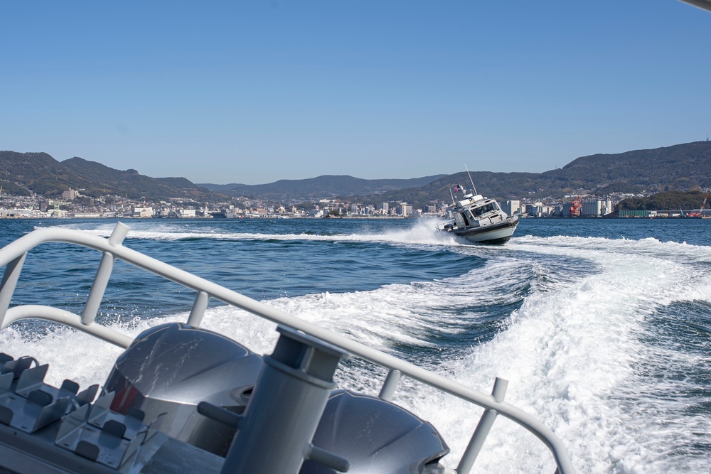 CFAS Security Conducts Boat Training