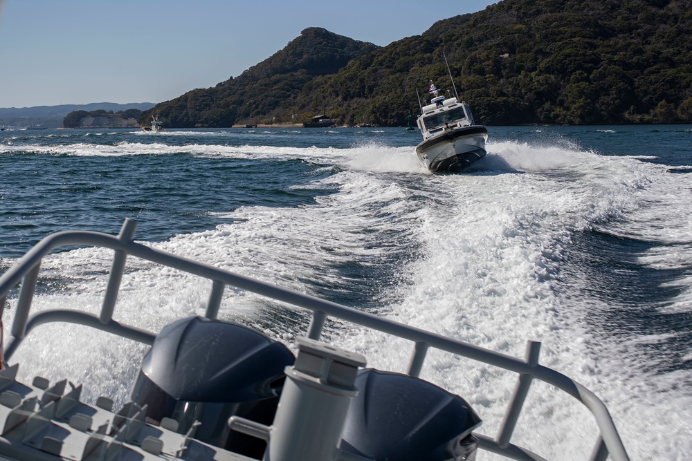 CFAS Security Conducts Boat Training