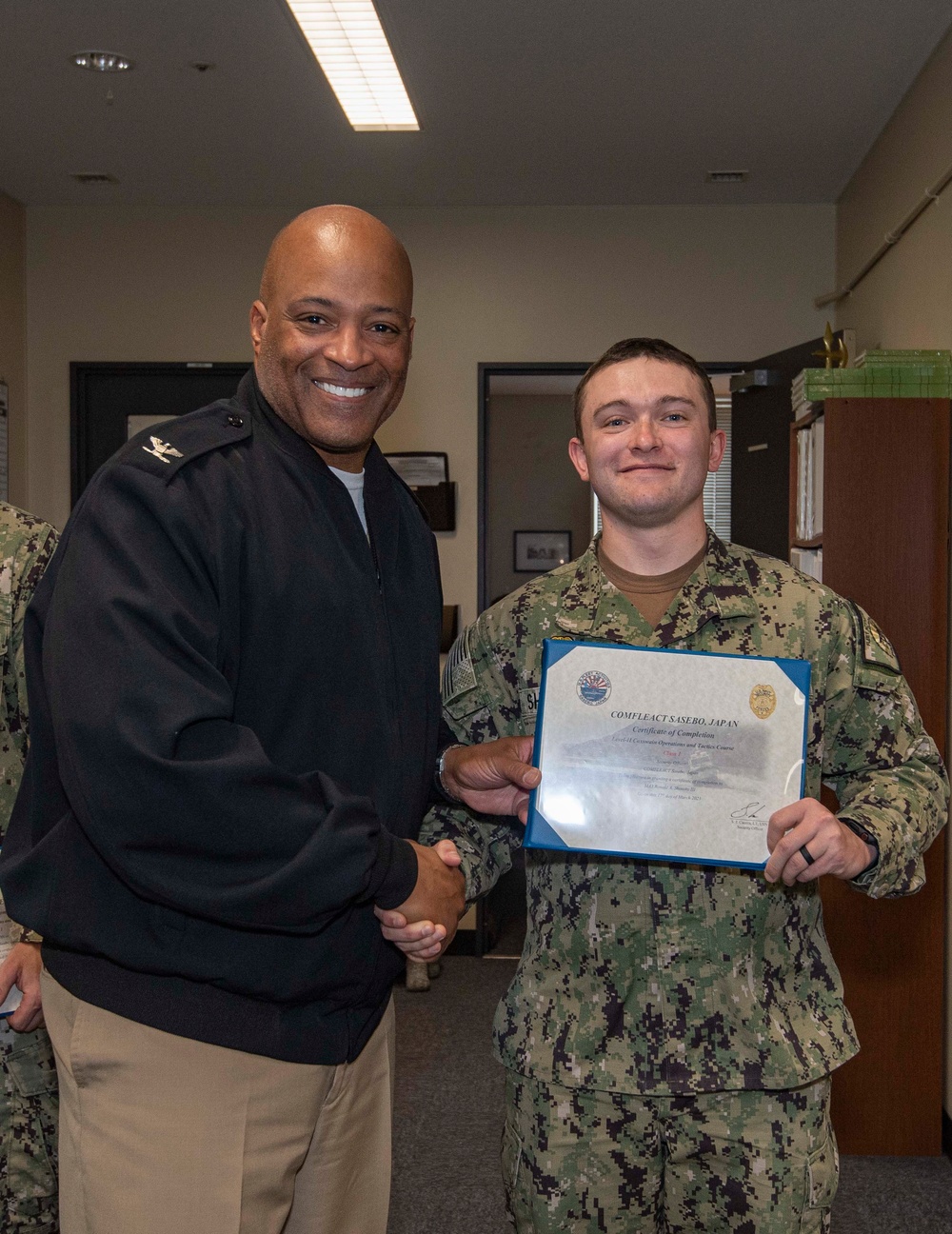 Level II Coxswain Operations and Tactics course graduation ceremony