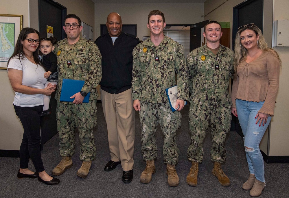 Level II Coxswain Operations and Tactics course graduation ceremony