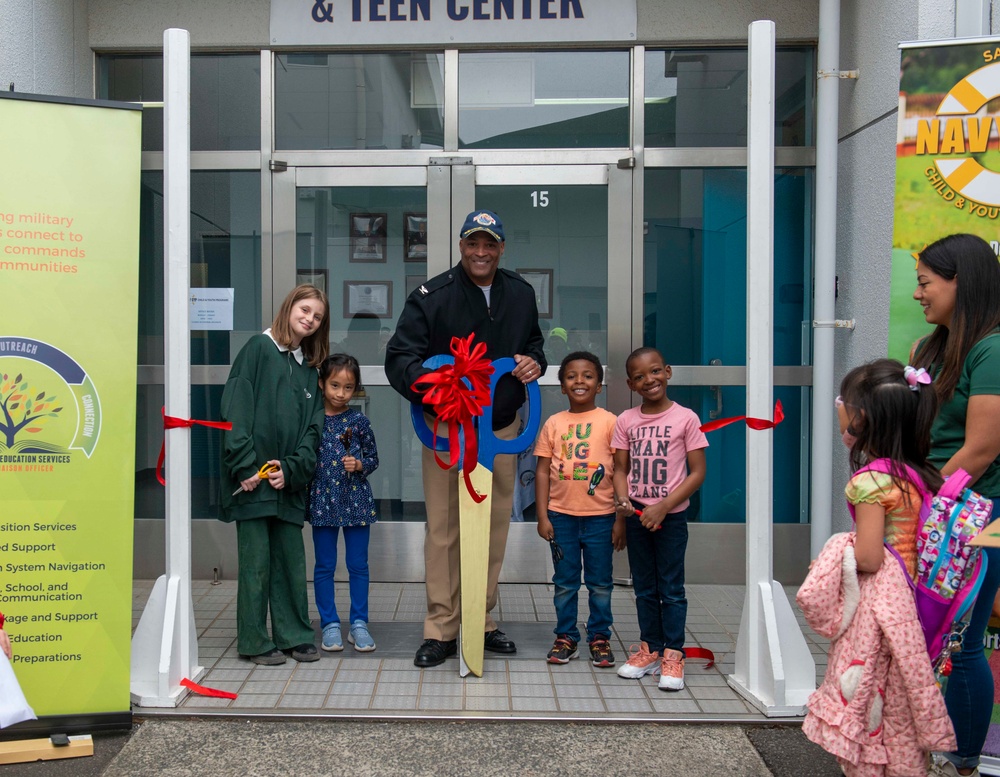 CFAS School Age Care and Teen Center Ribbon-Cutting