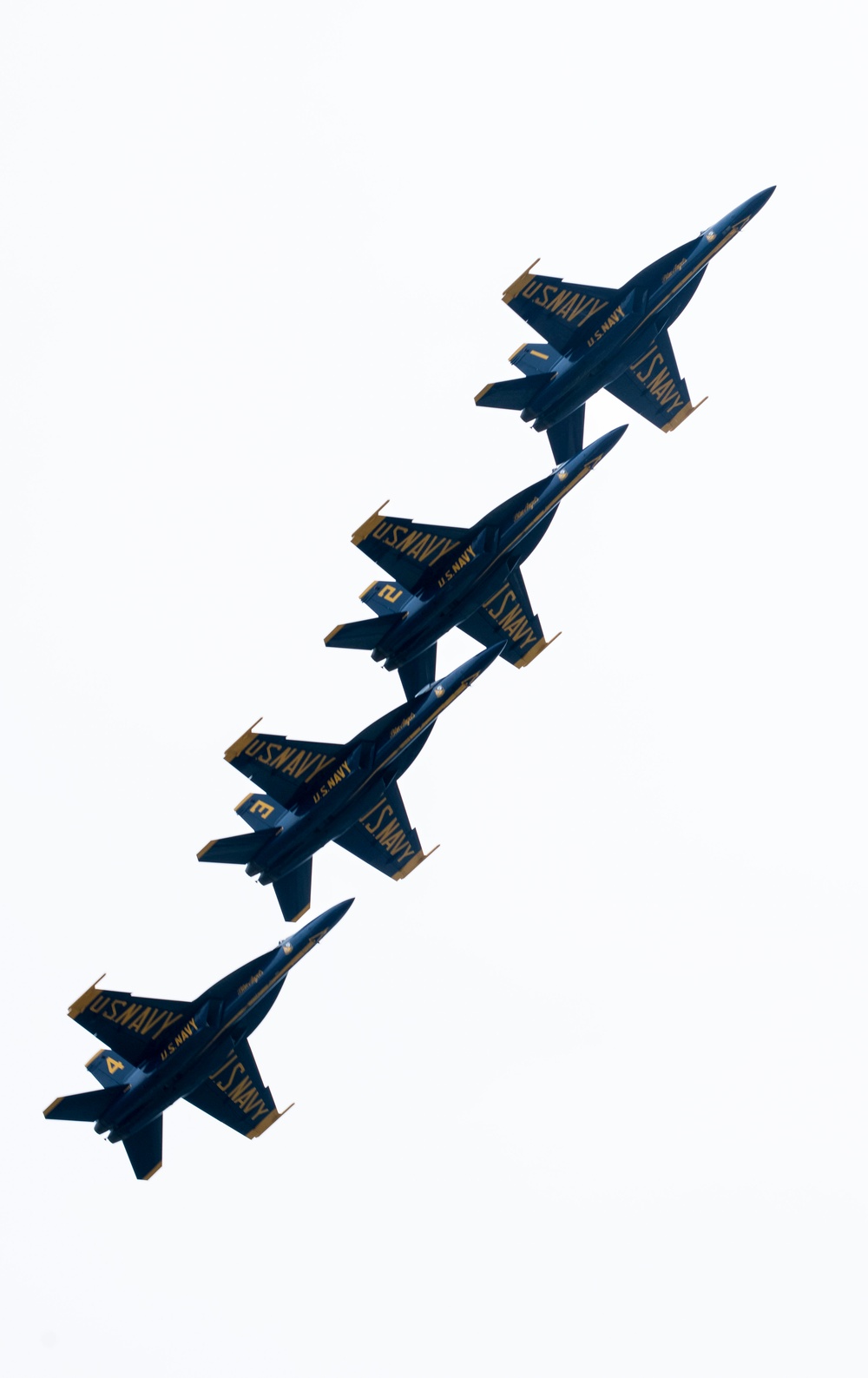 The Blue Angels at The Point Mugu Air Show, Ventura County.