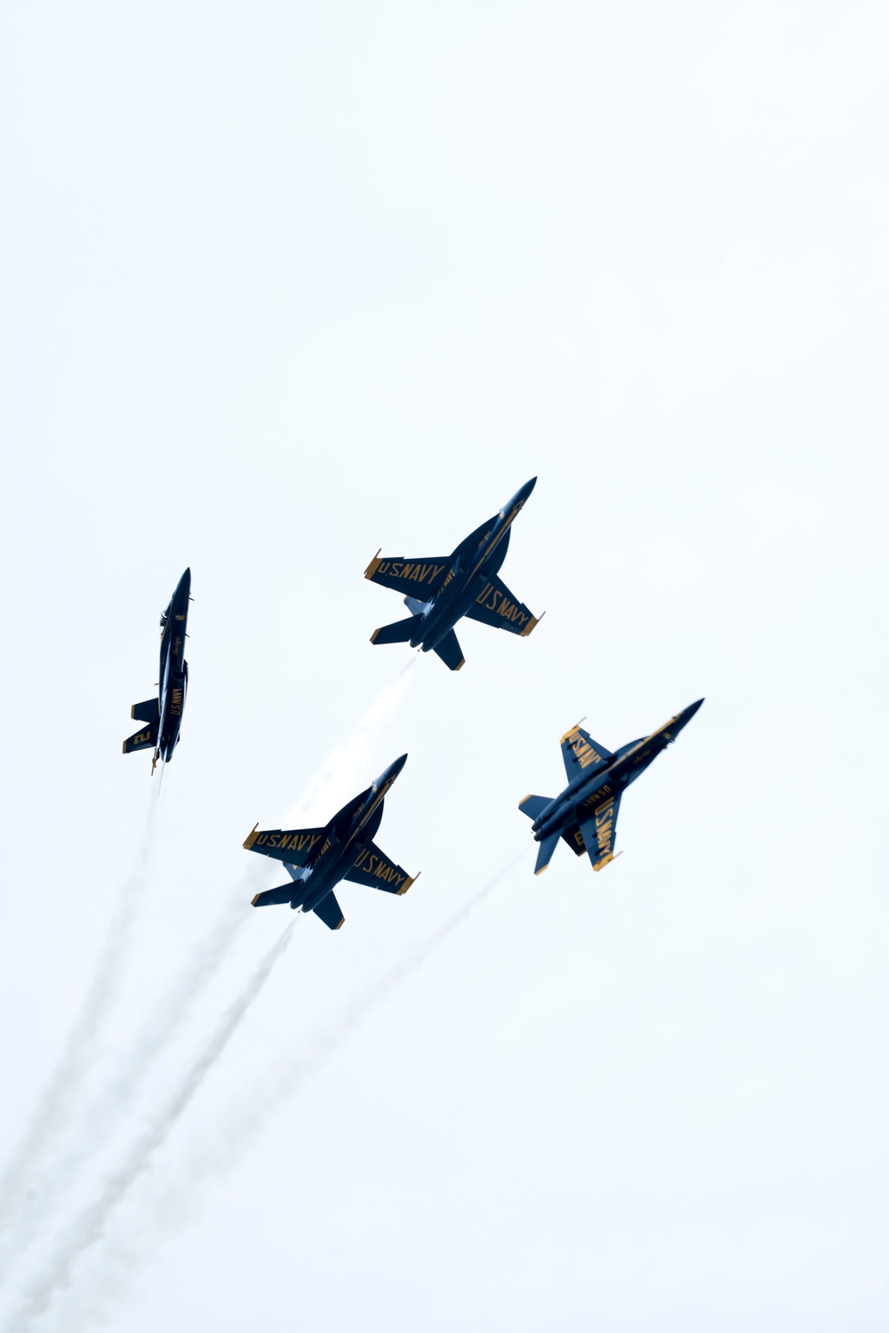 The Blue Angels at The Point Mugu Air Show, Ventura County.