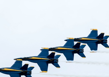 The Blue Angels at The Point Mugu Air Show, Ventura County.