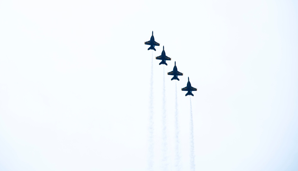 The Blue Angels at The Point Mugu Air Show, Ventura County.