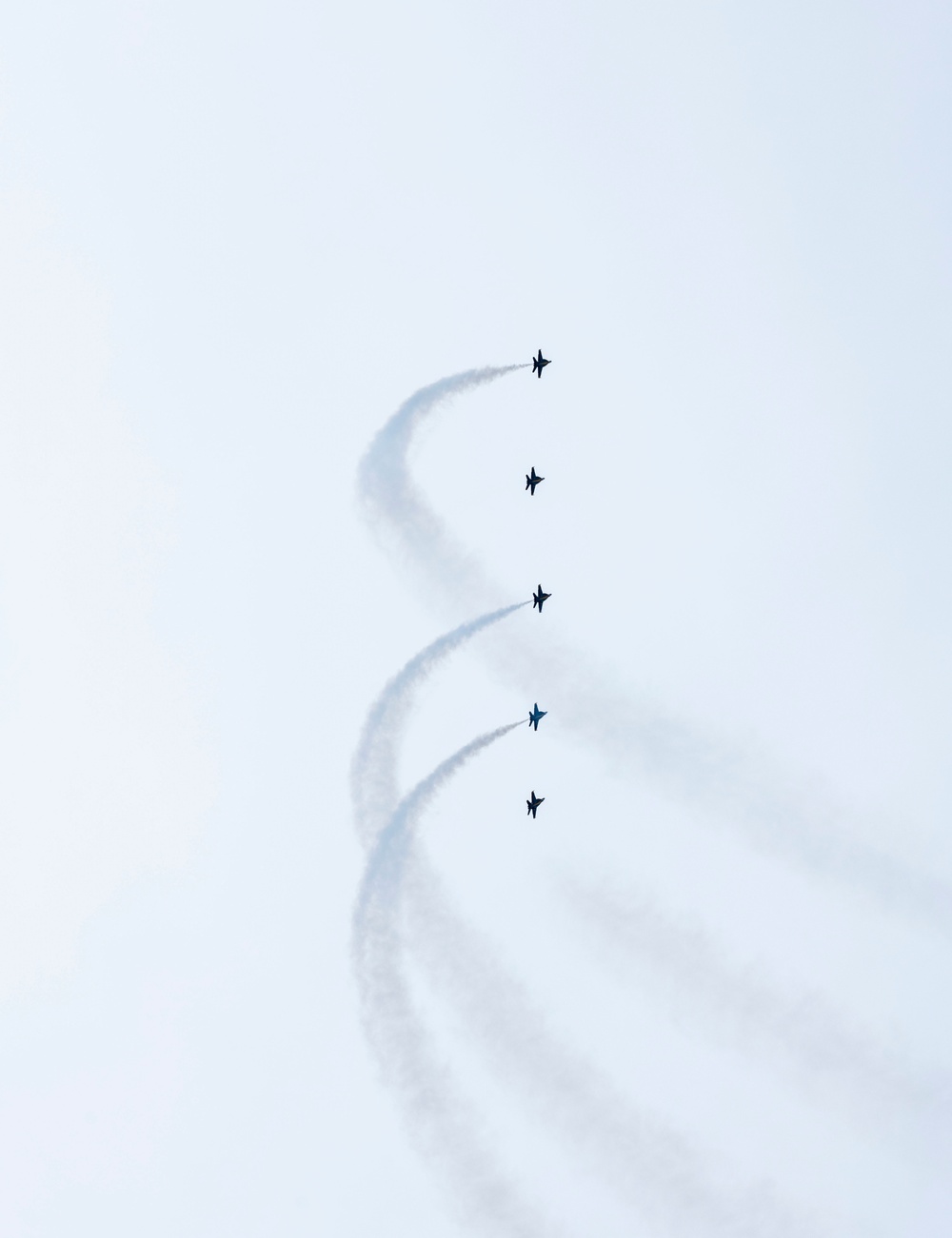 The Blue Angels at The Point Mugu Air Show, Ventura County.