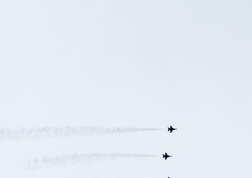 The Blue Angels at The Point Mugu Air Show, Ventura County.