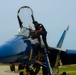 The Blue Angels at The Point Mugu Air Show, Ventura County.