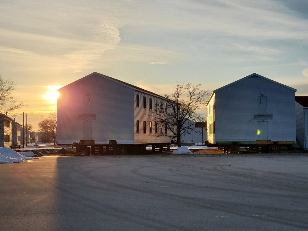 Contractor moves first two World War II-era barracks at Fort McCoy