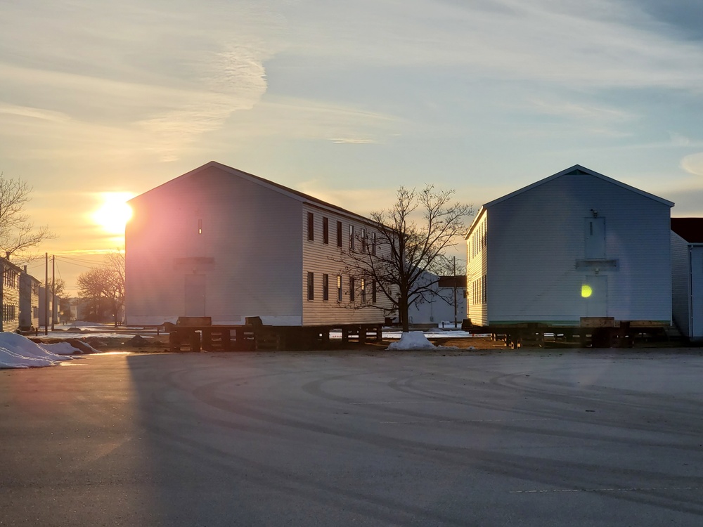 Contractor moves first two World War II-era barracks at Fort McCoy