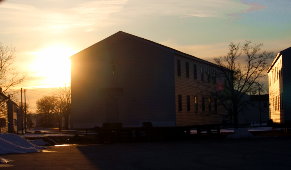 Contractor moves first two World War II-era barracks at Fort McCoy