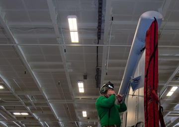 USS Carl Vinson (CVN 70) Sailors Conduct Maintenance