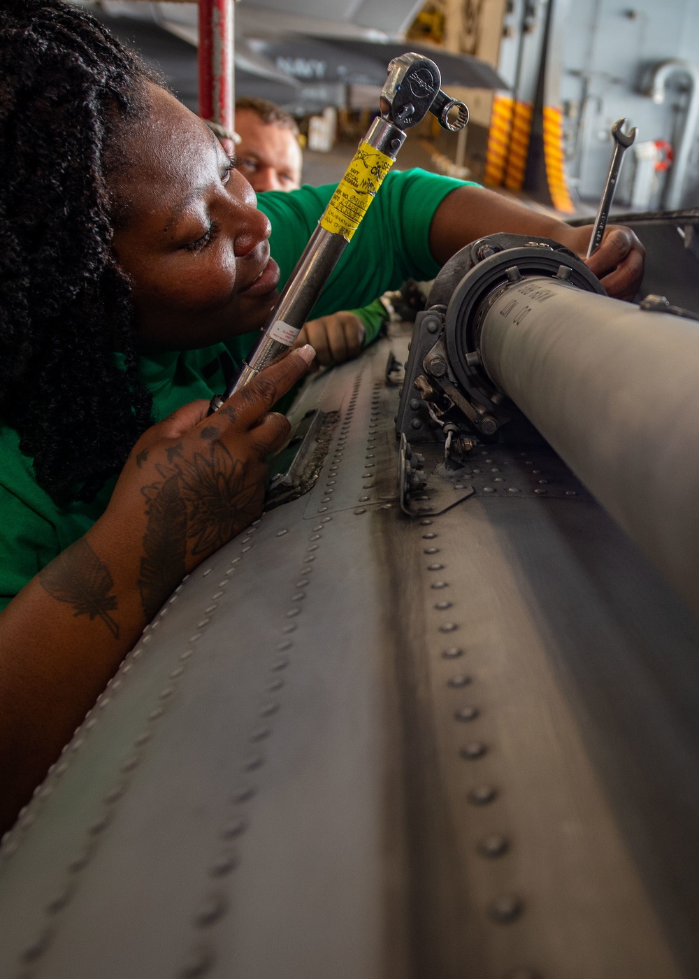 USS Carl Vinson (CVN 70) Sailors Conduct Maintenance