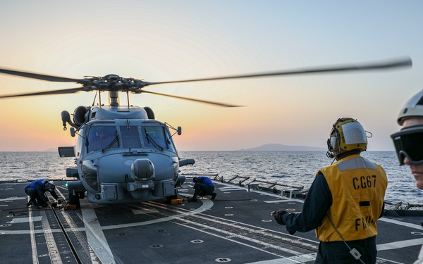 Flight Quarters Aboard Shiloh