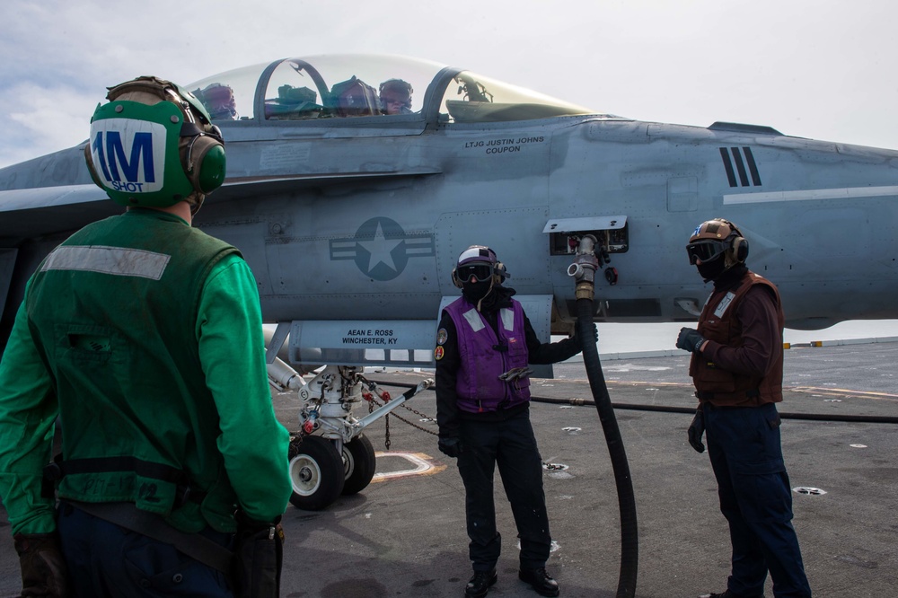 USS Carl Vinson (CVN 70) Conducts Flight Operations