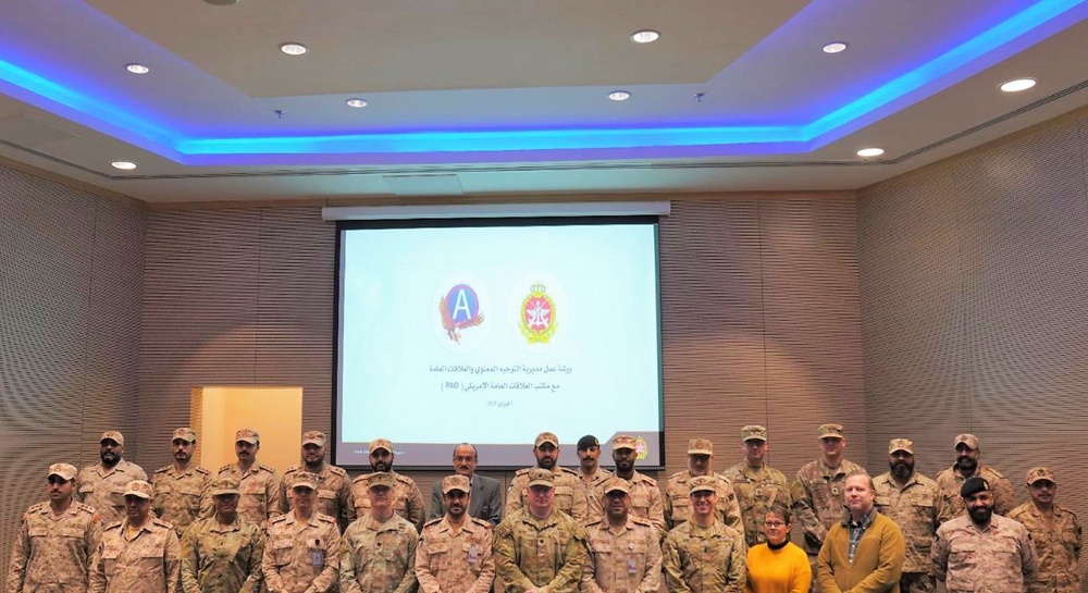 Public Affairs Conference at Kuwait Ministry of Defense, February, 2023