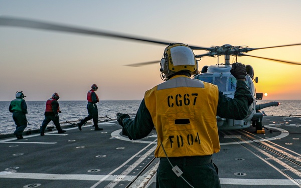 Flight Quarters Aboard Shiloh