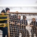 The Arleigh Burke-class guided-missile destroyer USS Porter (DDG 78) arrives in Tallinn, Estonia