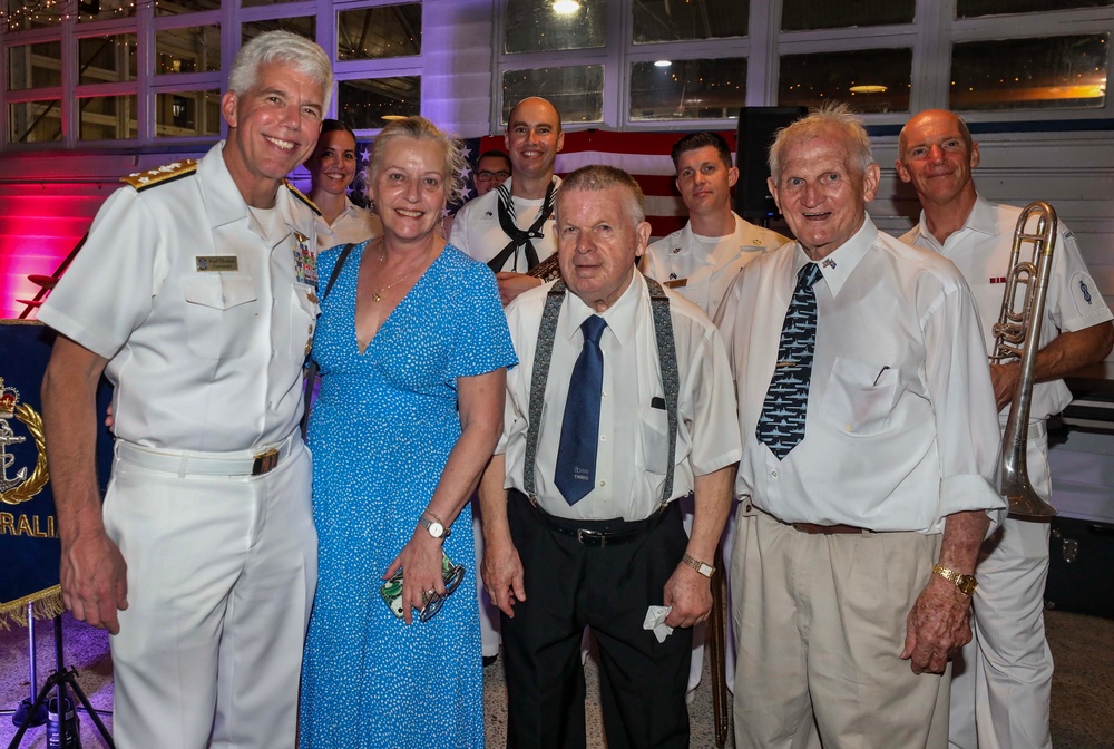 U.S. 7th Fleet Band Performs with Royal Australian Navy Band for 7th Fleet 80th Anniversary