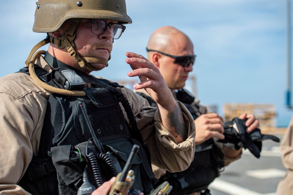 USS Paul Hamilton VBSS Operations