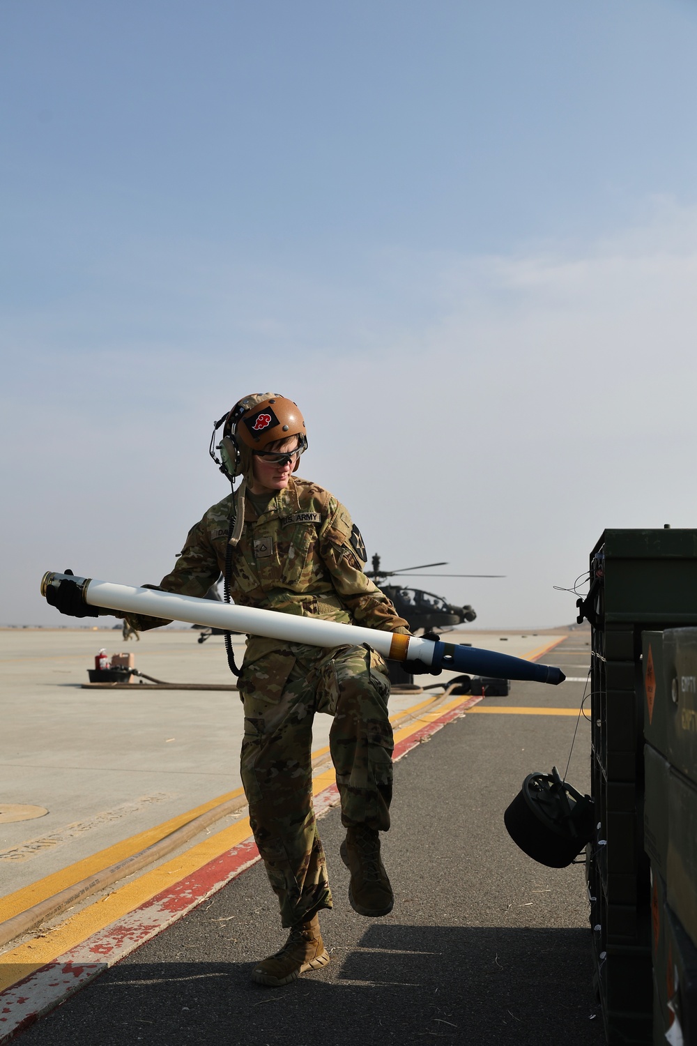 4-2 Attack Battalion Apache Gunnery During Exercise Warrior Shield