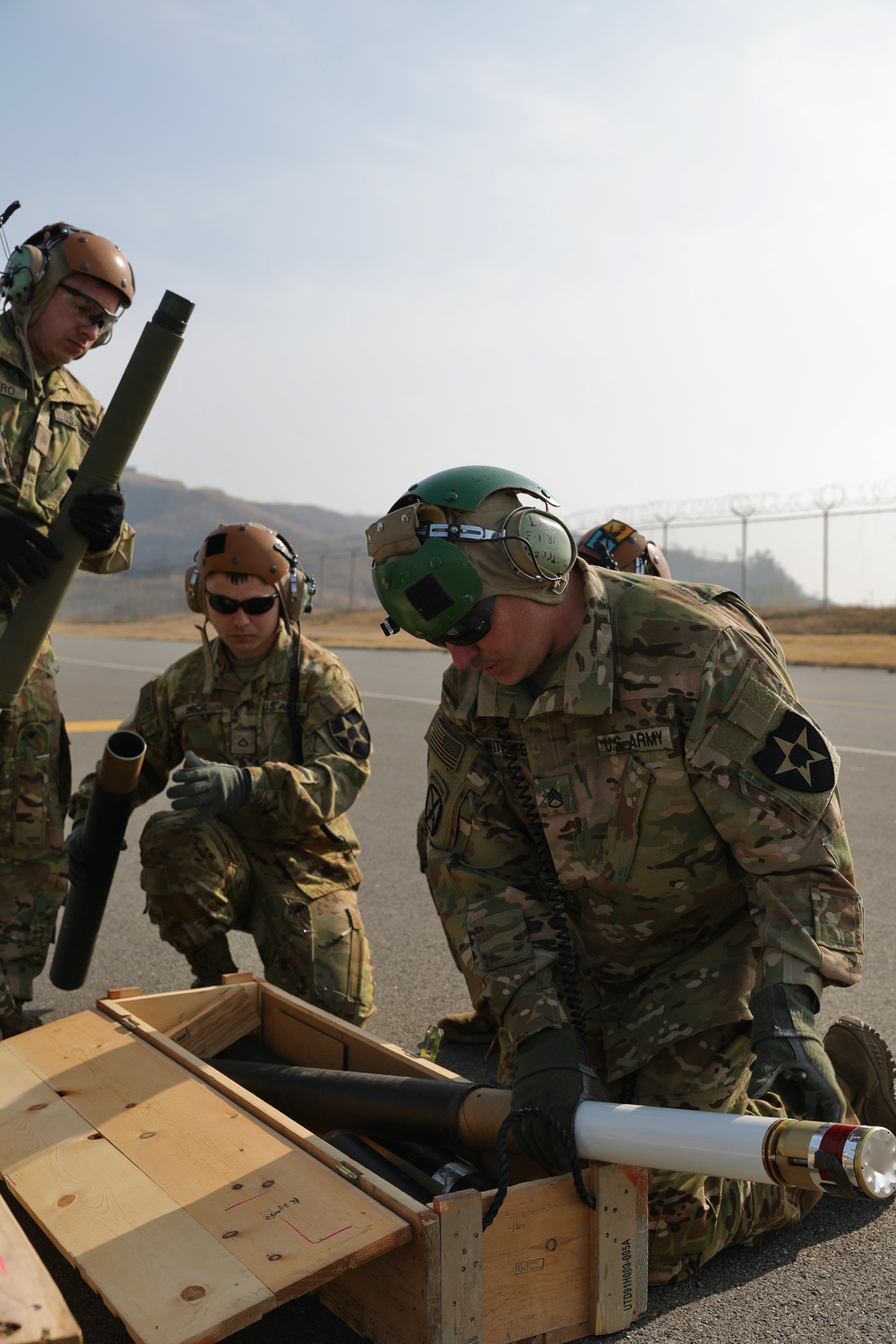 4-2 Attack Battalion Apache Gunnery During Exercise Warrior Shield