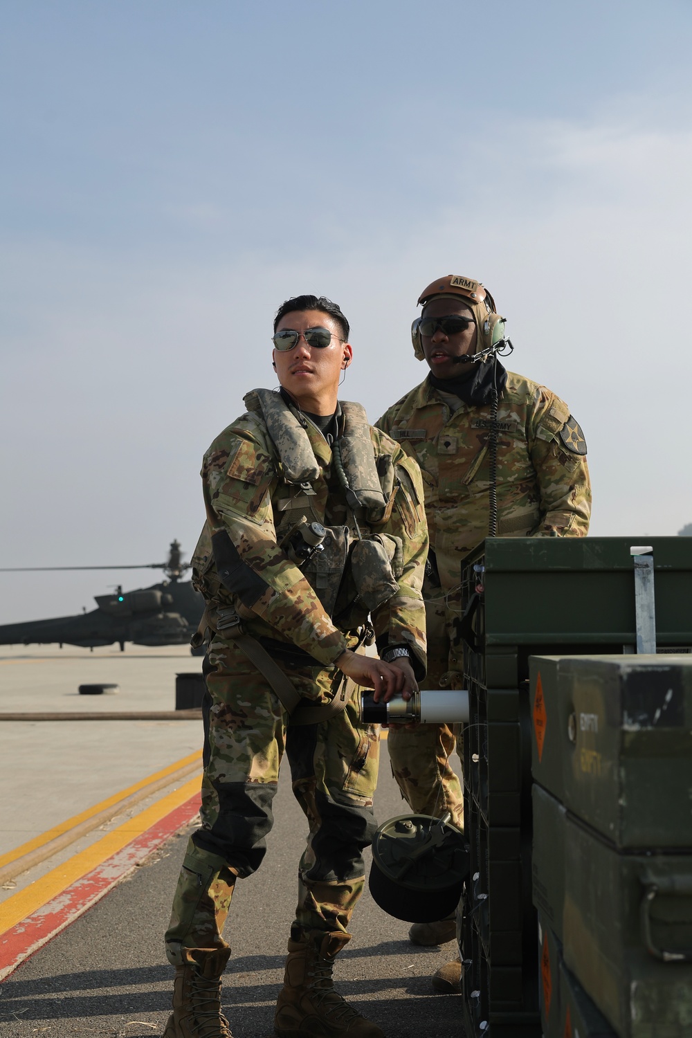 4-2 Attack Battalion Apache Gunnery During Exercise Warrior Shield