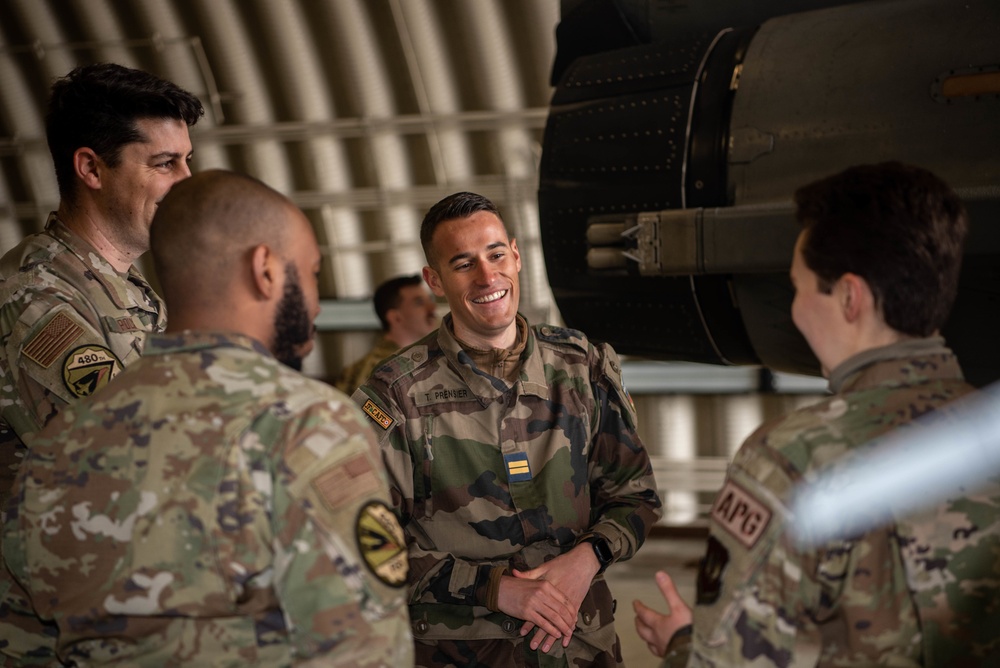 USAF, FRAF partake in NATO Cross-Servicing, Integration Exercise