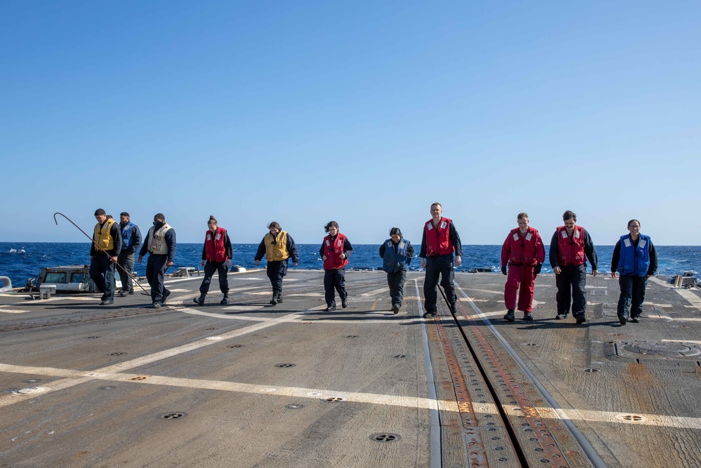 USS Nitze (DDG 94) Daily Operations