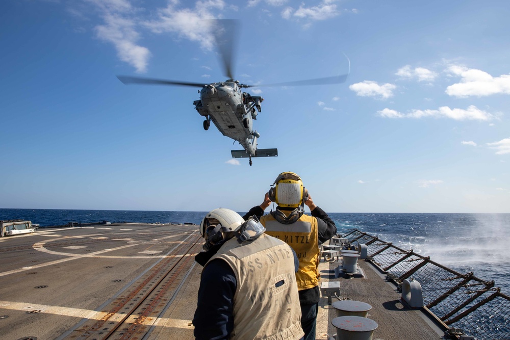 USS Nitze (DDG 94) Daily Operations