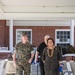 Congresswoman High Chief Uifa'atali Aumua Amata Coleman Radewagenn visits Camp Lejeune