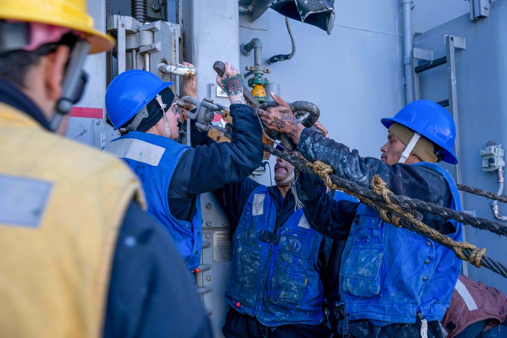 USS Leyte Gulf (CG 55) Daily Operations