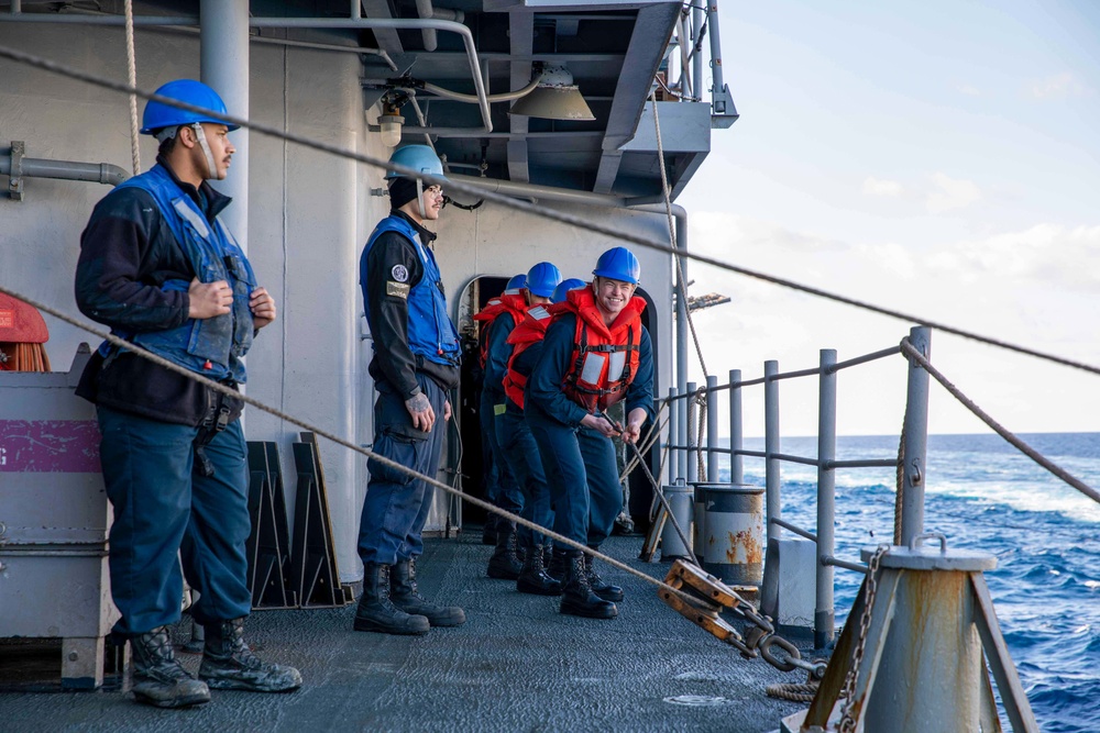 USS Leyte Gulf (CG 55) Daily Operations