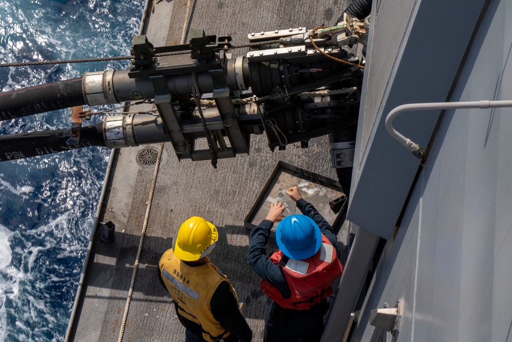 Anchorage Refueled at Sea