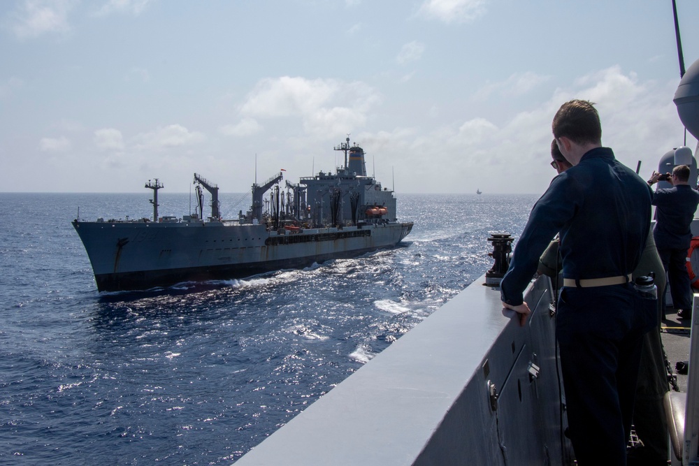 Anchorage Refueled at Sea