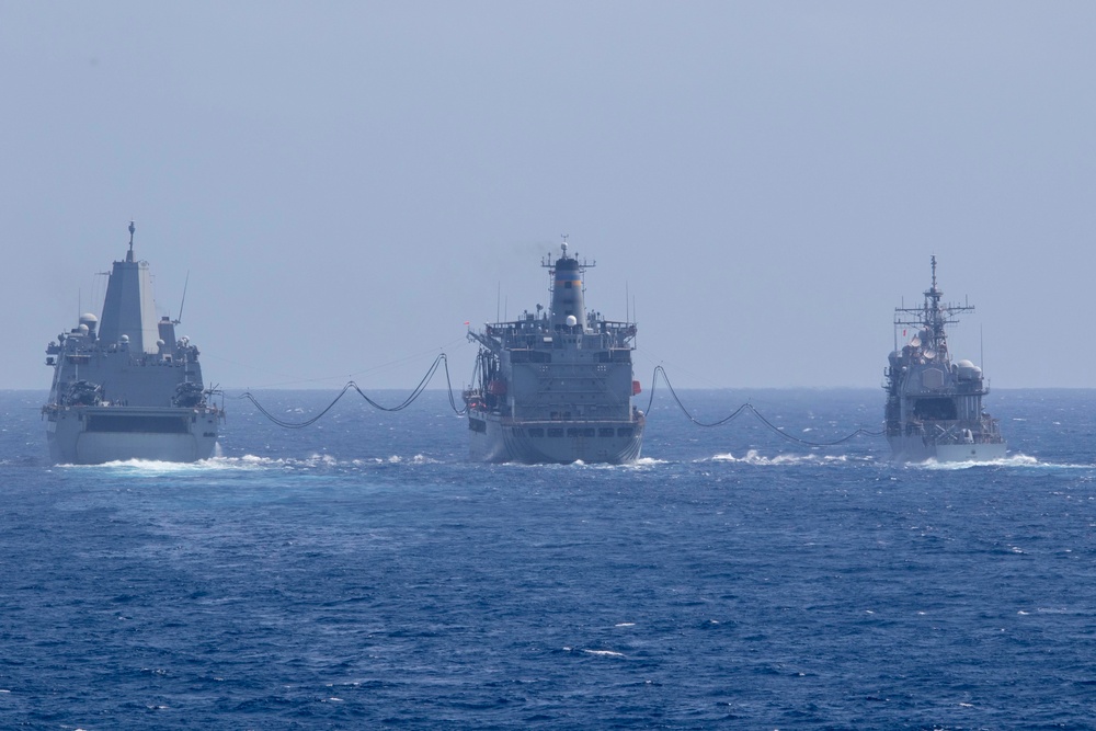Anchorage Refueled at Sea