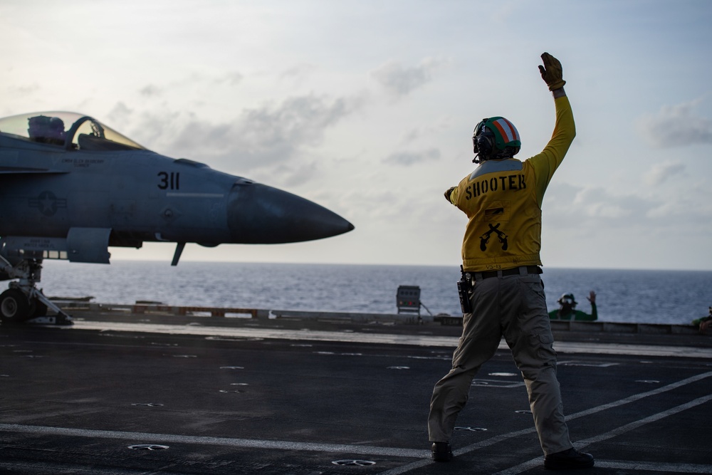 Flight Operations Aboard Nimitz