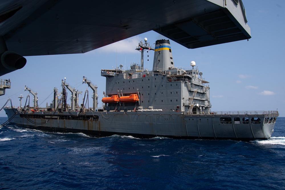 Nimitz Conducts Replenishment at Sea