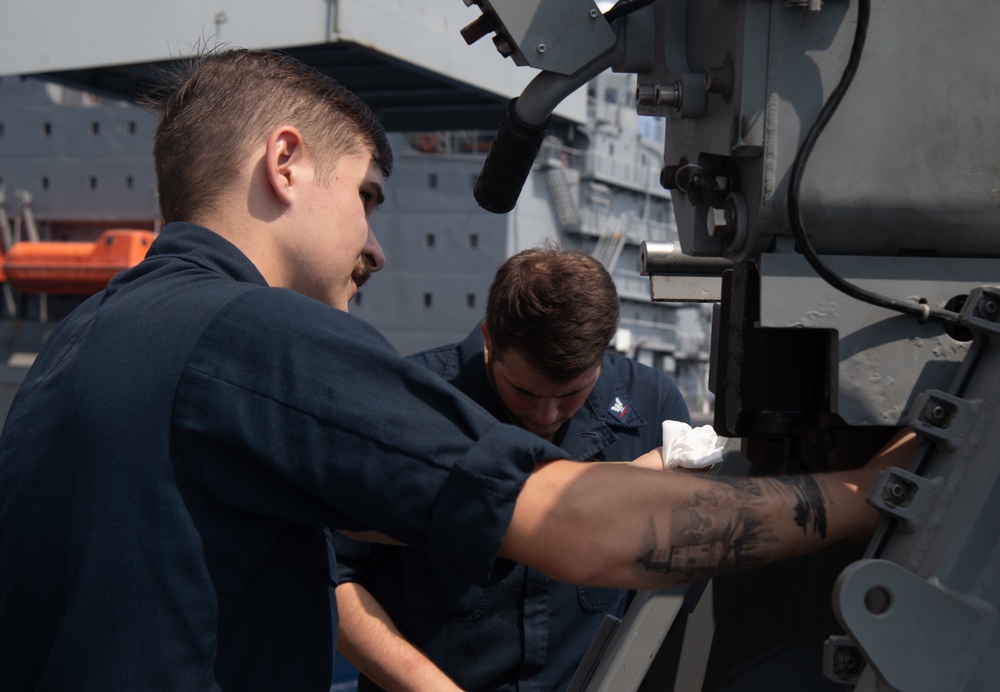 Nimitz Conducts Replenishment at Sea