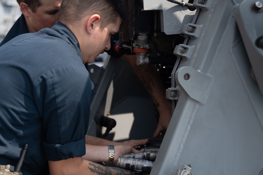 Nimitz Conducts Replenishment at Sea