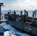 Commanding Officer Observes Cargo Transport During Replenishment At Sea