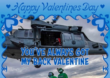 Got my back - Happy Valentines Day from All Hands Magazine
