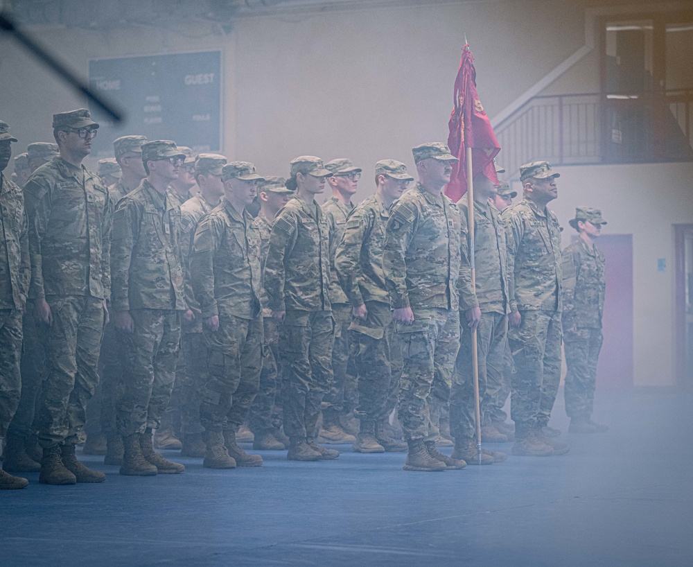 Delta Battery, 5th Battalion, 7th Air Defense Artillery air defenders return to Baumholder after deployment