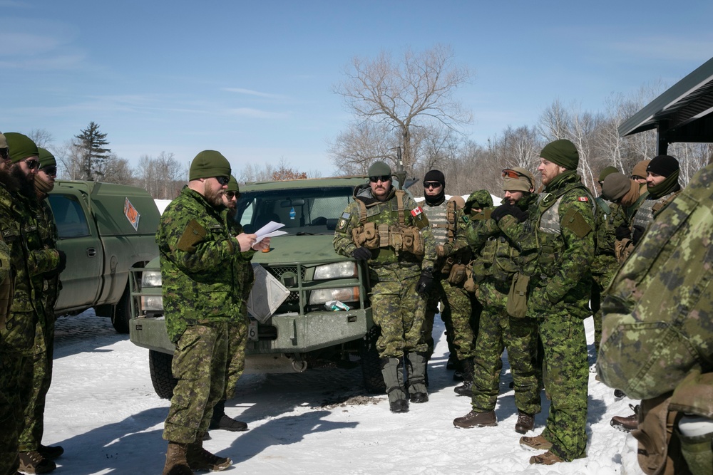 38th Canadian Brigade Group conducts training on Camp Ripley