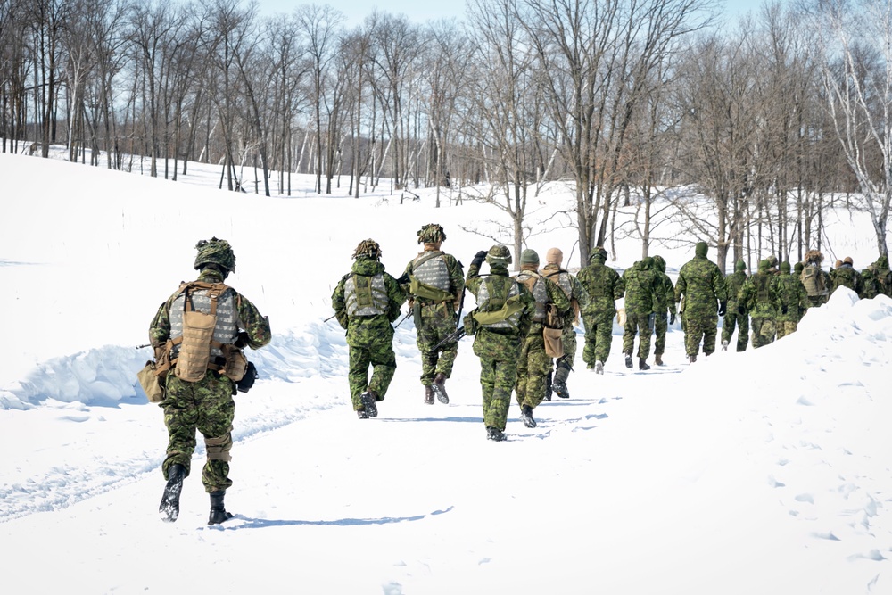 38th Canadian Brigade Group conducts training on Camp Ripley