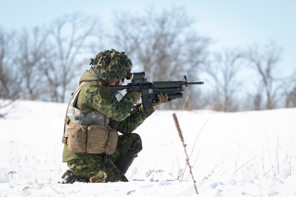 38th Canadian Brigade Group conducts training on Camp Ripley